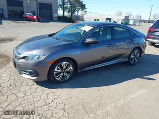 2018 Honda Civic Sedan EX-T with VIN JHMFC1F39JX037550, listed as a IAAI auction lot 41873229 with 50,853 mi miles. Bid and sale history available at carsss.com. Image 17.