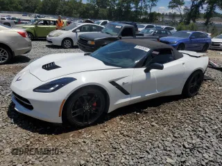 2015 Chevrolet Corvette 2LT with VIN 1G1YD3D71F5106140, listed as a Copart auction lot 61852534 with 93,008 mi miles and Salvage Title. Bid and sale history available at carsss.com. Image 1.
