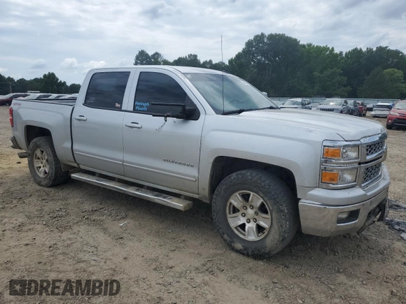 2015 Chevrolet Silverado 1500 LT with VIN 3GCUKREH9FG313504, listed as a Copart auction lot 59448974 with 172,221 mi miles and Salvage Title. Bid and sale history available at DreamBid. Image 4.