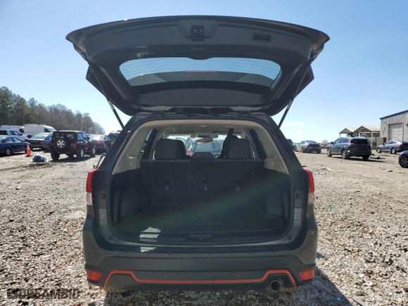 2019 Subaru Forester Sport with VIN JF2SKAKC2KH524109, listed as a Copart auction lot 47462195 with 107,533 mi miles and Salvage Title. Bid and sale history available at carsss.com. Image 6.