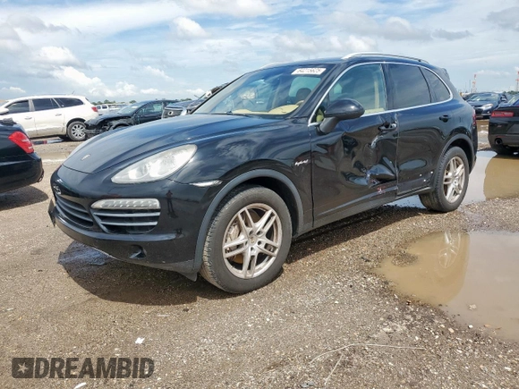 2013 Porsche Cayenne S Hybrid с VIN WP1AE2A20DLA14095, выставлен на аукционе Copart как лот 64215625 с пробегом 148 286 миль миль и Списание • Salvage title. История ставок и продаж доступна на DreamBid. Изображение 1.