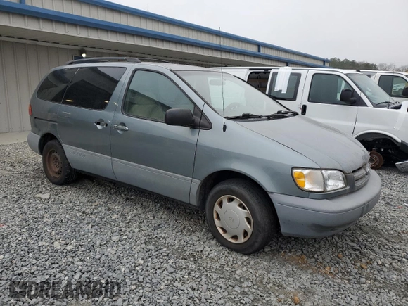 1999 Toyota Sienna LE with VIN 4T3ZF13C6XU150735, listed as a Copart auction lot 44652605 with 120,284 mi miles and Clean Title. Bid and sale history available at carsss.com. Image 4.