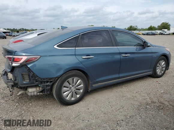 2016 Hyundai Sonata SE with VIN KMHE24L11GA015229, listed as a Copart auction lot 54944115 with 95,819 mi miles and Salvage Title. Bid and sale history available at DreamBid. Image 3.