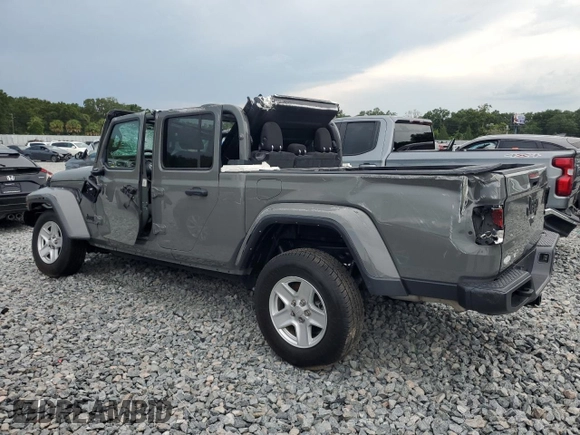 2023 Jeep Gladiator Sport S with VIN 1C6HJTAG9PL506729, listed as a Copart auction lot 58372235 with 52,633 mi miles and Non repairable. Bid and sale history available at DreamBid. Image 2.