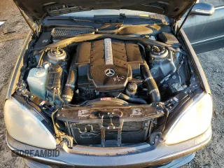 2006 Mercedes-Benz S 500 with VIN WDBNG75J56A476841, listed as a Copart auction lot 75056844 with 155,289 mi miles and Salvage Title. Bid and sale history available at carsss.com. Image 11.