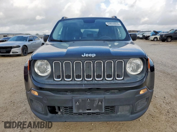 2017 Jeep Renegade Sport with VIN ZACCJAAB6HPE77991, listed as a Copart auction lot 59850855 with 97,220 mi miles and Clean title. Bid and sale history available at DreamBid. Image 5.