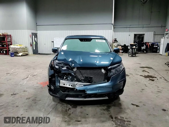 2021 Honda Pilot EX-L with VIN 5FNYF6H53MB095651, listed as a Copart auction lot 43171055 with 35,869 mi miles and Salvage Title. Bid and sale history available at DreamBid. Image 12.
