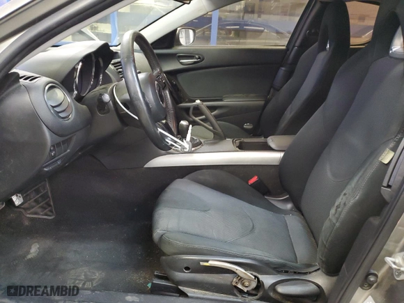2009 Mazda RX-8 R3 with VIN JM1FE174190402469, listed as a Copart auction lot 87222464 with 122,782 mi miles and Clean Title. Bid and sale history available at carsss.com. Image 7.