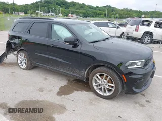 2024 Dodge Durango GT Plus z VIN 1C4RDJDG8RC152810, wystawiony jako IAAI lot #42350764 z przebiegiem 22 607 mil mil oraz . Historia ofert i sprzedaży dostępna na DreamBid. Obrazek 1.