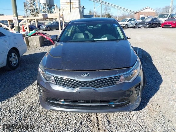 2018 Kia Optima S with VIN 5XXGT4L35JG202142, listed as a IAAI auction lot 41630240 with 94,335 mi miles. Bid and sale history available at carsss.com. Image 13.