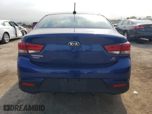 2018 Kia Rio S with VIN 3KPA24AB7JE127617, listed as a Copart auction lot 69755244 with 72,254 mi miles and Salvage Title. Bid and sale history available at DreamBid. Image 6.