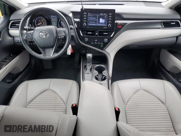 2021 Toyota Camry SE Nightshade with VIN 4T1G11AK6MU611646, listed as a Copart auction lot 50590225 with 55,704 mi miles and Salvage Title. Bid and sale history available at DreamBid. Image 8.