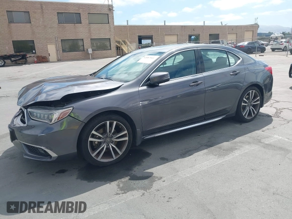 2020 Acura TLX Advance with VIN 19UUB3F8XLA002011, listed as a IAAI auction lot 42687511 with 85,540 mi miles and . Bid and sale history available at DreamBid. Image 18.