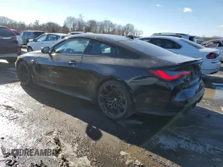 2022 BMW M4 Competition with VIN WBS33AZ04NCJ63648, listed as a Copart auction lot 45010665 with Not Provided miles and Salvage Title. Bid and sale history available at carsss.com. Image 2.