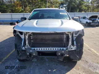 2020 Chevrolet Silverado 1500 Custom with VIN 1GCPWBEF8LZ374877, listed as a Copart auction lot 84509944 with 109,835 mi miles and Salvage Title. Bid and sale history available at carsss.com. Image 5.