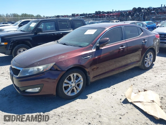 2012 Kia Optima EX with VIN 5XXGN4A73CG071036, listed as a IAAI auction lot 41849926 with 147,448 mi miles. Bid and sale history available at carsss.com. Image 17.
