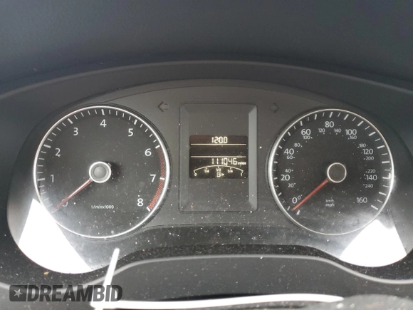 2014 Volkswagen Jetta Sedan SE w/Connectivity with VIN 3VWD07AJXEM209099, listed as a Copart auction lot 45860565 with 111,046 mi miles and Salvage Title. Bid and sale history available at carsss.com. Image 9.