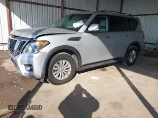 2018 Nissan Armada SL with VIN JN8AY2NC0J9552627, listed as a IAAI auction lot 41572479 with 189,375 mi miles and . Bid and sale history available at DreamBid. Image 17.