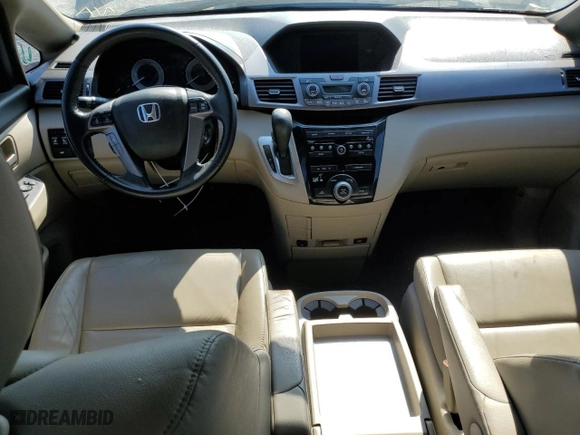 2013 Honda Odyssey EX-L with VIN 5FNRL5H66DB050364, listed as a Copart auction lot 49328325 with 84,002 mi miles and Salvage Title. Bid and sale history available at carsss.com. Image 8.