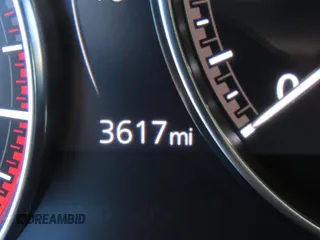 2025 Mazda 3 S Carbon Edition with VIN 3MZBPBCM5SM456474, listed as a Copart auction lot 47440055 with 3,617 mi miles and Clean Title. Bid and sale history available at DreamBid. Image 8.