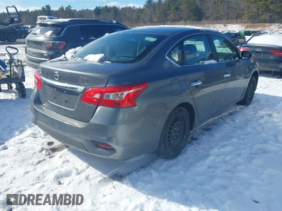 2019 Nissan Sentra SV with VIN 3N1AB7AP0KY241667, listed as a IAAI auction lot 41492313 with 59,495 mi miles and . Bid and sale history available at DreamBid. Image 4.