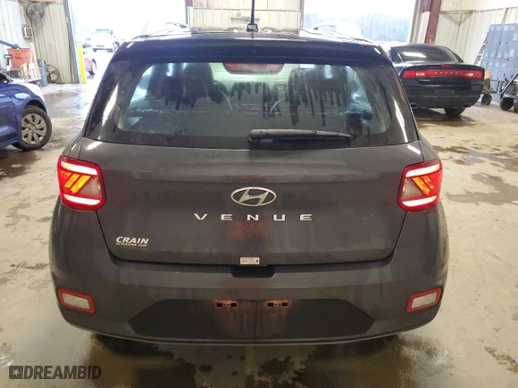 2024 Hyundai Venue Limited with VIN KMHRC8A32RU306236, listed as a Copart auction lot 43193715 with 22,127 mi miles and Salvage Title. Bid and sale history available at carsss.com. Image 6.