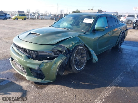 2020 Dodge Charger Scat Pack with VIN 2C3CDXGJ8LH183001, listed as a IAAI auction lot 41384567 with 49,869 mi miles. Bid and sale history available at carsss.com. Image 2.