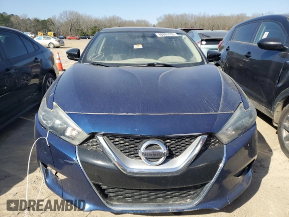 2016 Nissan Maxima S with VIN 1N4AA6AP3GC902446, listed as a Copart auction lot 48993185 with 104,453 mi miles and Salvage title. Bid and sale history available at DreamBid. Image 5.