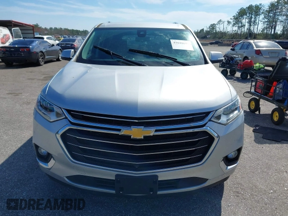 2021 Chevrolet Traverse Premier with VIN 1GNEVKKWXMJ198159, listed as a IAAI auction lot 41616691 with 80,229 mi miles. Bid and sale history available at carsss.com. Image 12.
