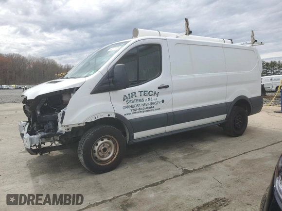 2016 Ford Transit Cargo with VIN 1FTYR1ZM9GKB23475, listed as a Copart auction lot 52071595 with 139,937 mi miles and Salvage Title. Bid and sale history available at carsss.com. Image 1.