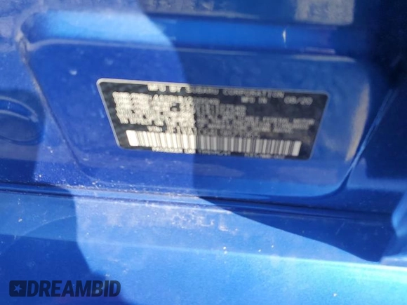 2020 Subaru WRX Premium z VIN JF1VA1C64L9823965, wystawiony jako Copart lot #52810025 z przebiegiem 21 768 mil mil oraz Szkoda całkowita • Salvage title. Historia ofert i sprzedaży dostępna na DreamBid. Obrazek 11.