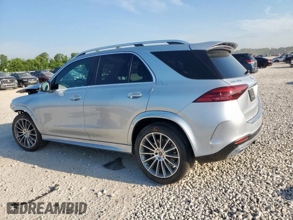 2024 Mercedes-Benz GLE 450 z VIN 4JGFB5KB4RB020121, wystawiony jako Copart lot #59394275 z przebiegiem 24 889 mil mil oraz Szkoda całkowita • Salvage title. Historia ofert i sprzedaży dostępna na DreamBid. Obrazek 2.