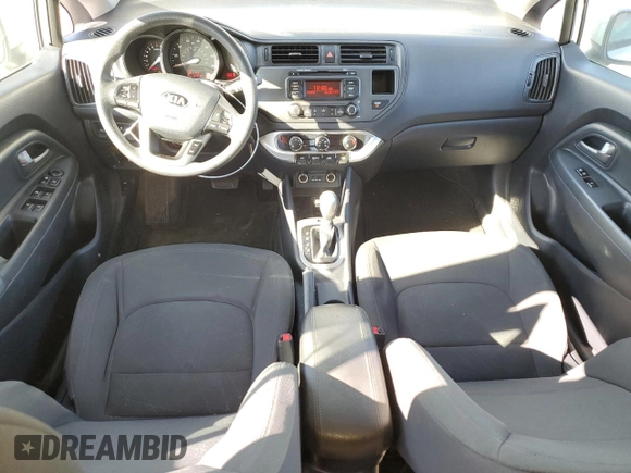 2014 Kia Rio EX with VIN KNADN5A38E6375578, listed as a Copart auction lot 76340414 with 121,219 mi miles and Clean Title. Bid and sale history available at carsss.com. Image 8.