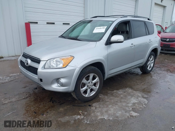 2010 Toyota RAV4 Ltd with VIN 2T3DK4DV0AW032453, listed as a IAAI auction lot 41646598 with 199,172 mi miles. Bid and sale history available at carsss.com. Image 2.