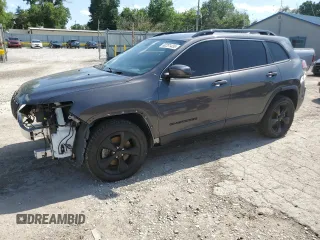 2019 Jeep Cherokee Altitude with VIN 1C4PJLLB1KD429105, listed as a Copart auction lot 60291435 with 72,719 mi miles and Salvage title. Bid and sale history available at DreamBid. Image 1.