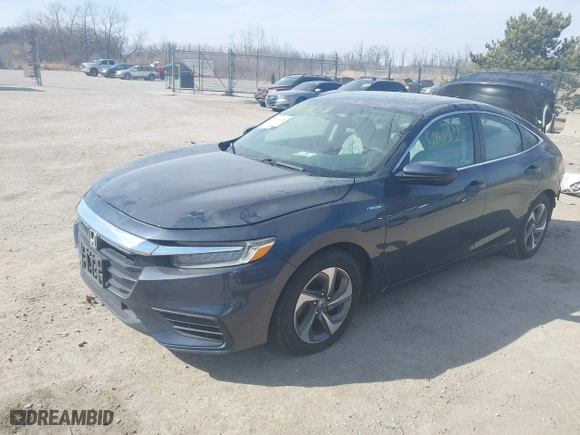 2019 Honda Insight EX with VIN 19XZE4F51KE022571, listed as a IAAI auction lot 41813138 with 99,711 mi miles. Bid and sale history available at carsss.com. Image 17.