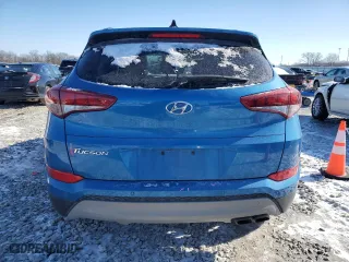 2018 Hyundai Tucson Value with VIN KM8J33A22JU792980, listed as a Copart auction lot 88934665 with 98,114 mi miles and Salvage Title. Bid and sale history available at carsss.com. Image 6.