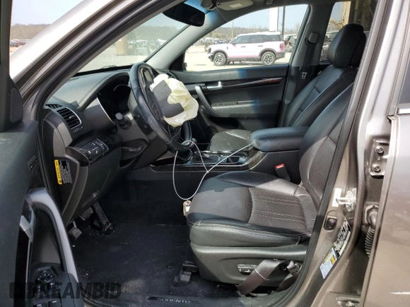 2015 Kia Sorento SX with VIN 5XYKWDA75FG560318, listed as a Copart auction lot 51076595 with 79,899 mi miles and Salvage Title. Bid and sale history available at carsss.com. Image 7.