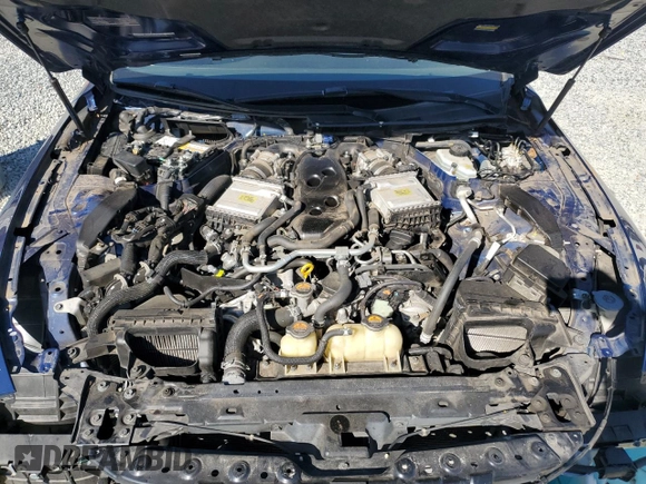 2017 Infiniti Q50 Red Sport 400 with VIN JN1FV7AR7HM870594, listed as a Copart auction lot 46469235 with 70,598 mi miles and Salvage Title. Bid and sale history available at carsss.com. Image 11.