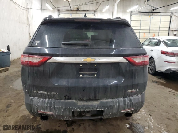 2020 Chevrolet Traverse LT Cloth with VIN 1GNEVGKW2LJ118249, listed as a Copart auction lot 45584925 with 132,111 mi miles and Salvage Title. Bid and sale history available at carsss.com. Image 6.