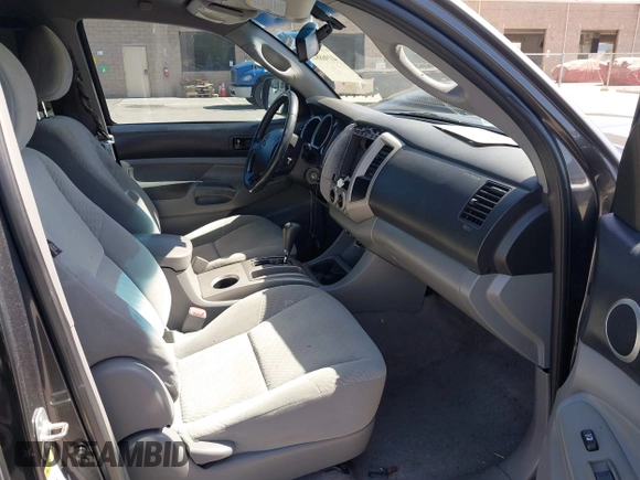 2010 Toyota Tacoma PreRunner with VIN 5TEJU4GN9AZ706709, listed as a IAAI auction lot 41968841 with 123,424 mi miles and . Bid and sale history available at DreamBid. Image 5.