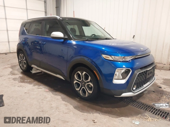 2021 Kia Soul S with VIN KNDJ23AU1M7129377, listed as a IAAI auction lot 41523428 with 44,634 mi miles and . Bid and sale history available at DreamBid. Image 1.