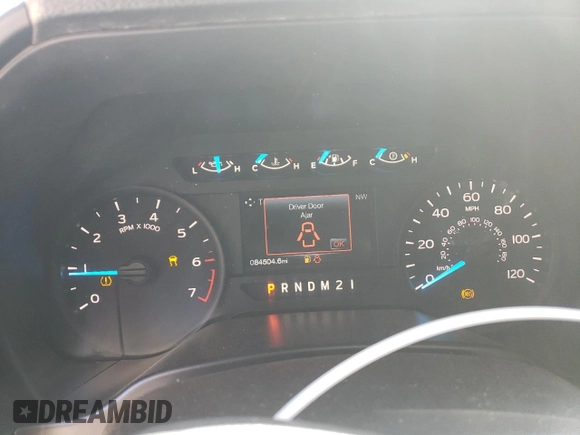 2017 Ford F-150 XL with VIN 1FTEW1EPXHKD42216, listed as a Copart auction lot 49126635 with 84,504 mi miles and Salvage Title. Bid and sale history available at carsss.com. Image 9.