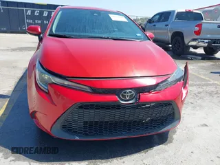 2021 Toyota Corolla LE with VIN 5YFEPMAE1MP167563, listed as a IAAI auction lot 41870046 with 74,051 mi miles and . Bid and sale history available at carsss.com. Image 18.