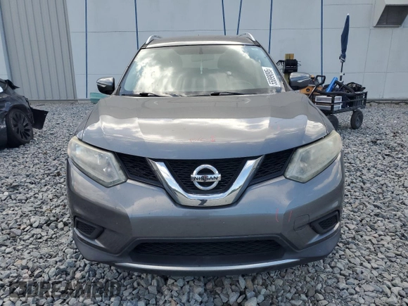 2015 Nissan Rogue SV with VIN KNMAT2MT9FP525943, listed as a Copart auction lot 55099095 with 207,145 mi miles and Salvage Title. Bid and sale history available at carsss.com. Image 5.