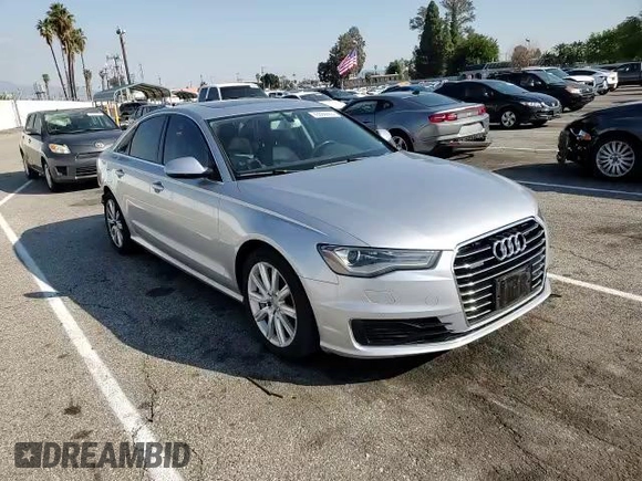 2016 Audi A6 2.0T Premium Plus with VIN WAUGFAFC2GN124981, listed as a Copart auction lot 43656653 with 74,400 mi miles. Bid and sale history available at carsss.com. Image 10.