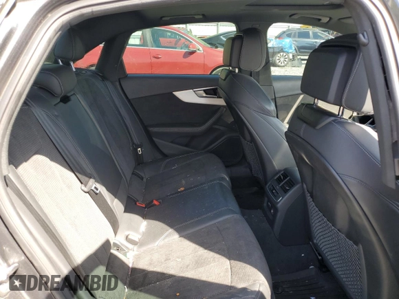 2020 Audi A4 Premium Plus with VIN WAUENAF4XLN012927, listed as a Copart auction lot 50326715 with 58,648 mi miles and Salvage title. Bid and sale history available at DreamBid. Image 10.