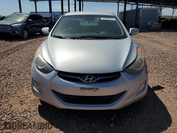 2013 Hyundai Elantra Limited with VIN 5NPDH4AE6DH225043, listed as a Copart auction lot 52006435 with 127,169 mi miles and Salvage Title. Bid and sale history available at DreamBid. Image 5.