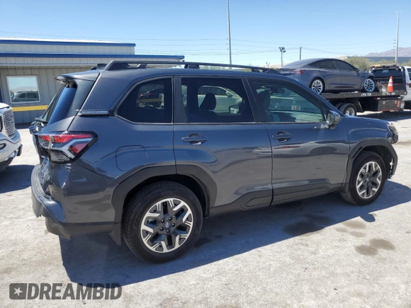 2025 Subaru Forester Premium с VIN JF2SLDBC7SH442858, выставлен на аукционе Copart как лот 59335765 с пробегом 2 555 миль миль и Списание • Salvage title. История ставок и продаж доступна на DreamBid. Изображение 3.
