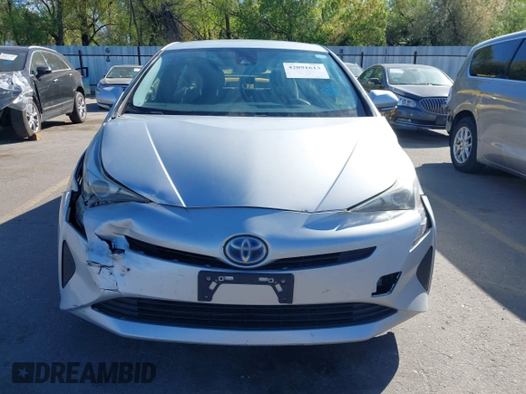 2017 Toyota Prius Two with VIN JTDKBRFU1H3029745, listed as a IAAI auction lot 42091613 with 222,115 mi miles. Bid and sale history available at carsss.com. Image 13.